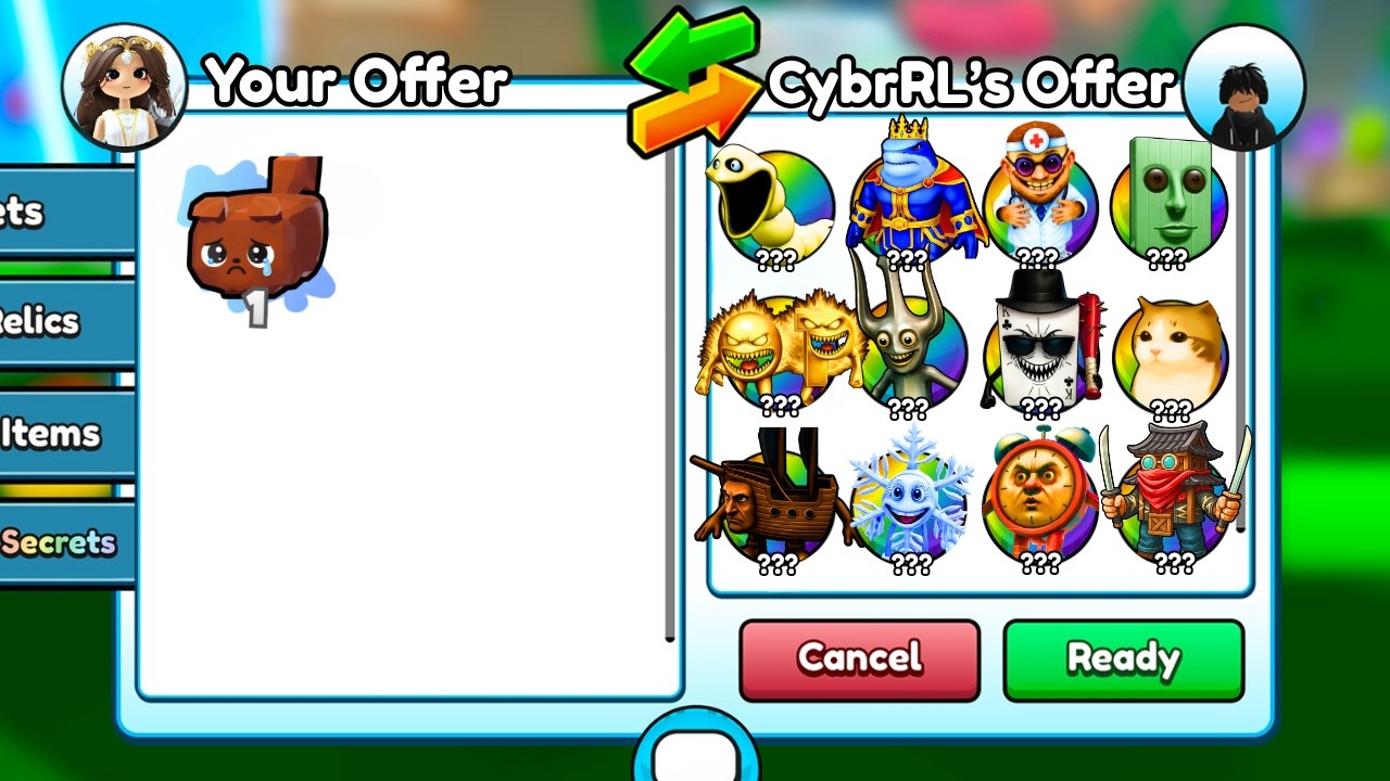 Trading From NOTHING To OP SECRETS In Brainrot Evolution (Roblox)