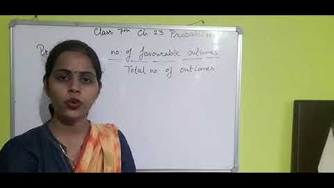Class 7th chapter 23 probability