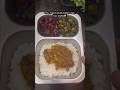 Typical south-indian lunch box packed with mocha gravy, Beetroot & Lady’s finger stir fry #trending