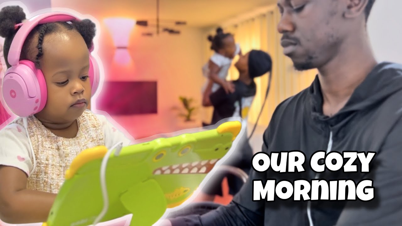 Наш уютный утренний ритуал || Ранний подарок на день рождения Рейны 🎁