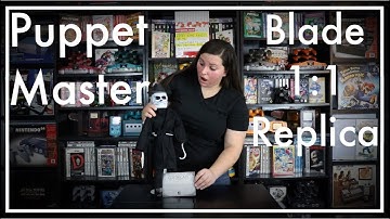 Puppet Master Original Series (Blade 1:1 Replica Unboxing) Full Moon Features - Tom Devlin 2018