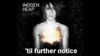 Miniatura del video "Imogen Heap - Wait It Out (Lyrics)"