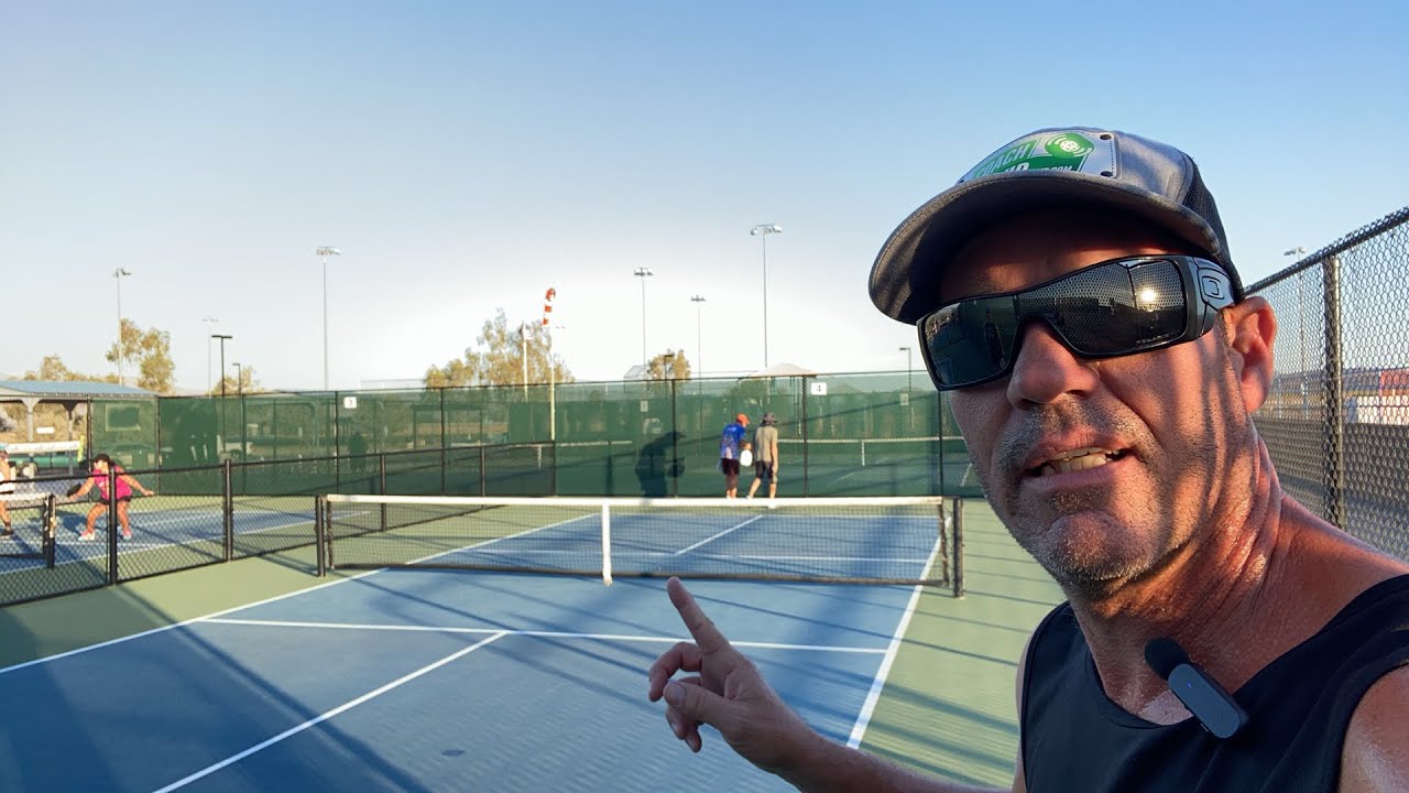 Livestream pickleball game YouTube