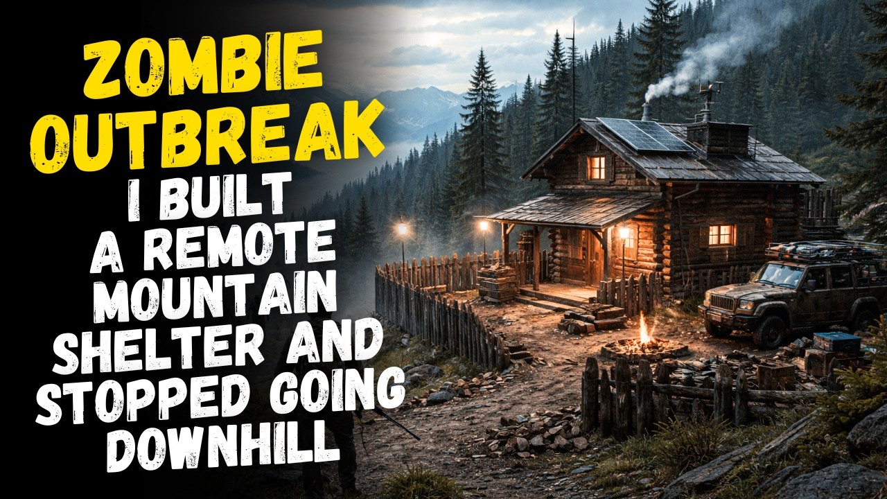 ZOMBIE OUTBREAK: I Built a Remote Mountain Shelter and Stopped Going Downhill - Creepypasta