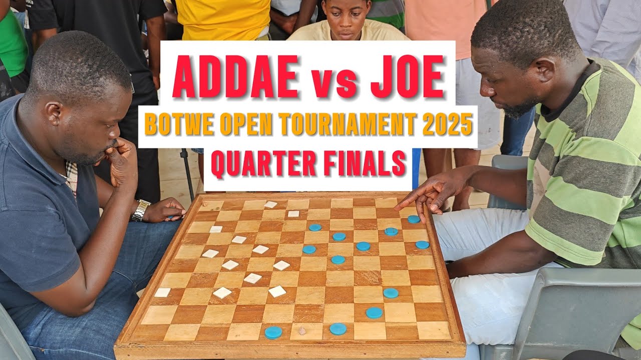 Addae vs Joe. Botwe Open Tournament 2025. Quarter Finals