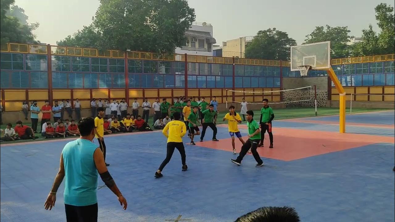 HIMADRI HOUSE V/S ARAVALI BASKETBALL MATCH HOUSE,DEEP MEMORIAL PUBLIC
