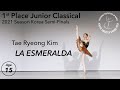 1st Place Winner Tae Ryeong Kim - Age 15 - La Esmeralda - YAGP Korea Semi-Final Ballet Competition