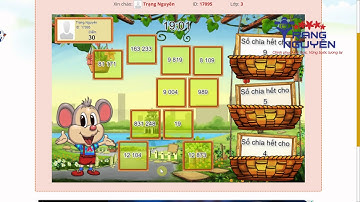 Toán lớp 3 Vòng 16 | Thi Trạng Nguyên Tiếng Việt Toán Lớp 3 | Thi Trạng Nguyên