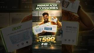 PREMIUM ACER ACCESSORIES  😍 | Cat Keyboard, RGB Mouse &amp; Mini Keyboard #gaming #trending #shorts