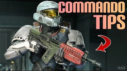 HALO INFINITE How To Use The COMMANDO - Commando Tips/Tricks