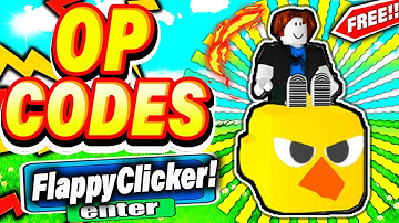 ALL NEW *SECRET CODES* IN ROBLOX FLAPPY CLICKER (new codes in roblox Flappy Clicker) NEW
