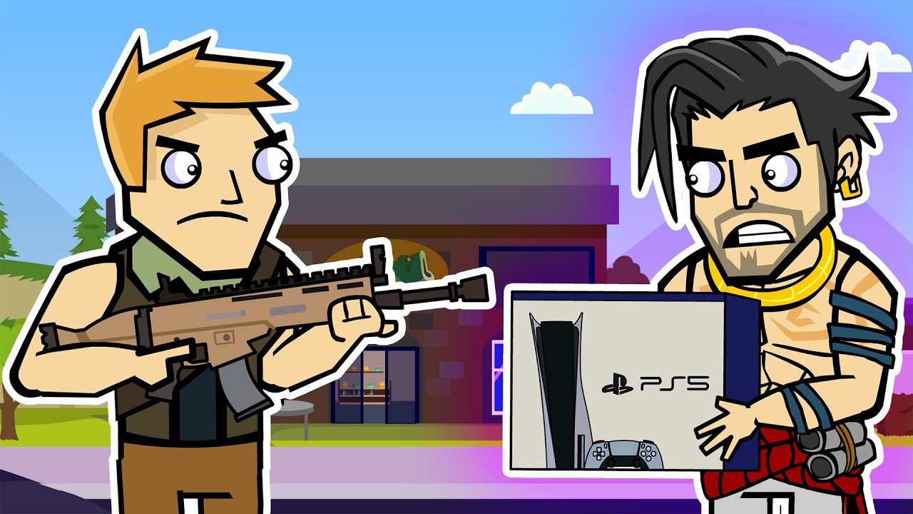 Retail Row & Raz's PS5 | The Squad (Fortnite Animation)