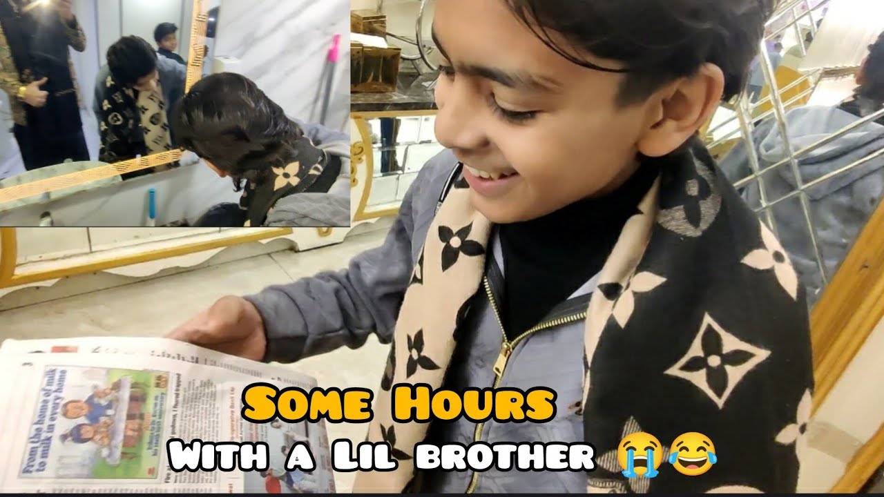Some hours with my real lil brother 😅😂/ Abdul Rabbiii Vlogsss...