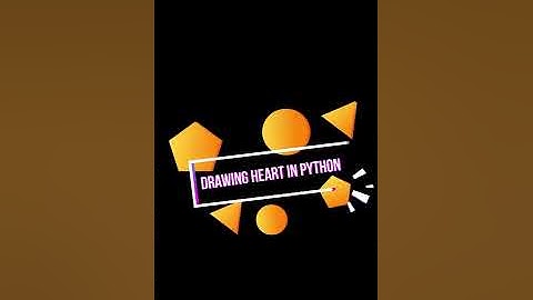Draw Heart |#shorts #calculator #blogger #coding #python #trending #webdev #latest #top #programming