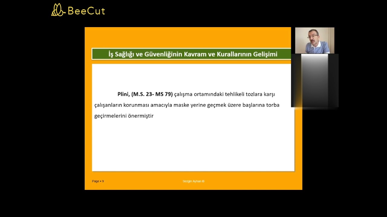 2- İSG KAVRAM VE KURALLARININ GELİŞİMİ İSG SINAVLARINA HAZIRLIK SEZGİN HOCA