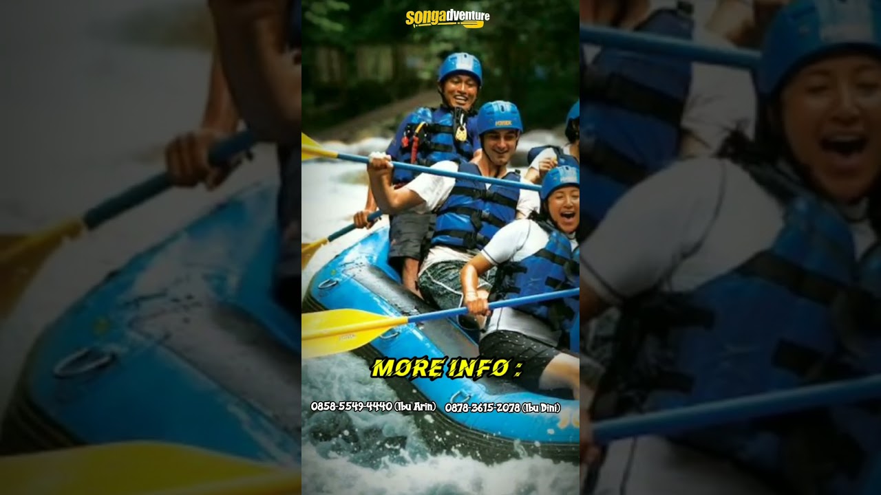 MENEGANGKAN !!! | RAFTING SONGA ADVENTURE |  0895-1481-0211