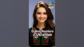 Master Ukrainian Ordinal Numbers (1-10) in Minutes! Learn Ukrainian FAST! #shorts