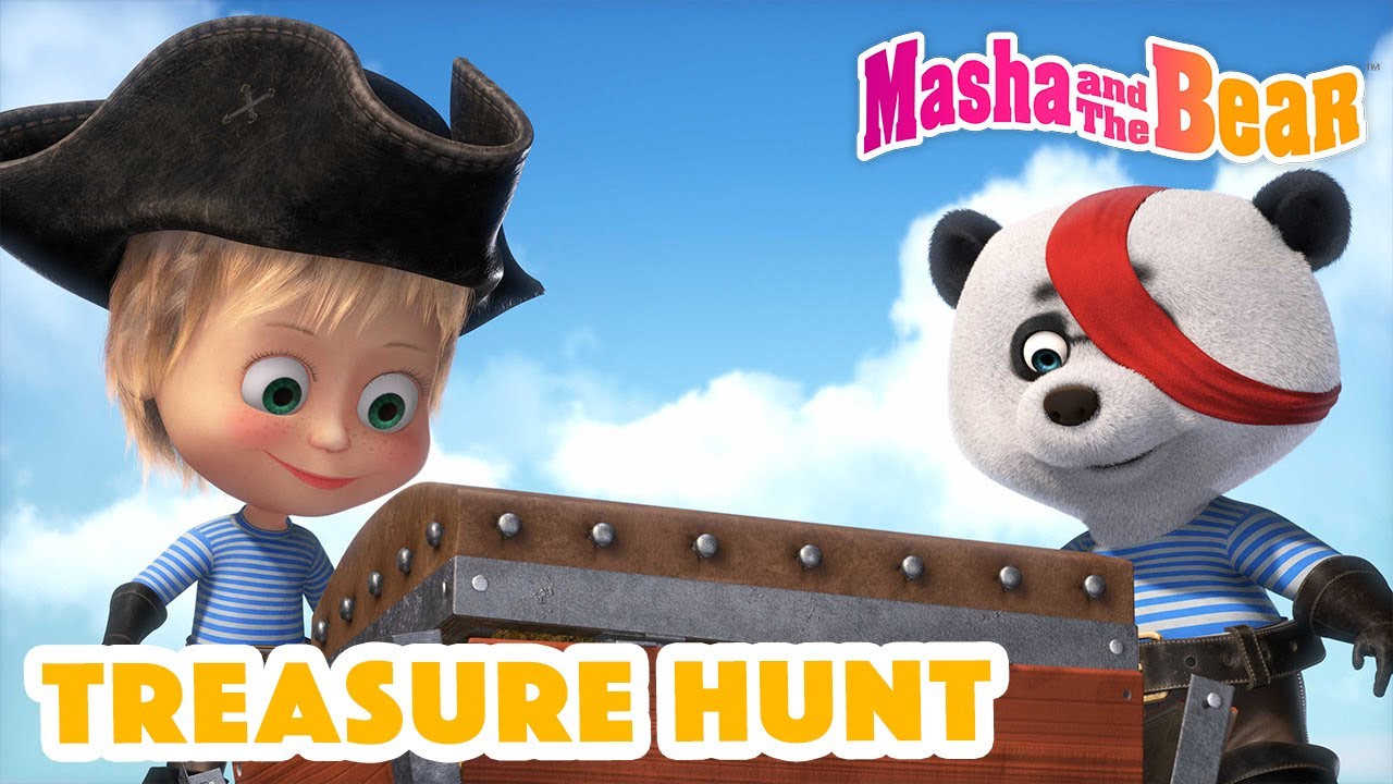 ⁣Masha and the Bear 2023 🔎 Treasure hunt 🕵️ Best episodes cartoon collection 🎬