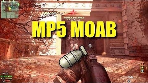 MW3 - MP5 MOAB Tactics and Tips
