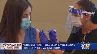 Second Pfizer COVID-19 Vaccine Doses Begin In North Texas