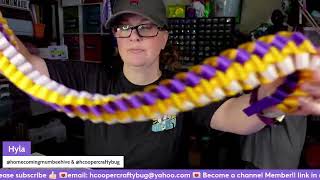 Live// Peyton, Zigzag, and Cottage Ladder braids, Dry Cleaner bags for mums; Hobby Lobby Haul