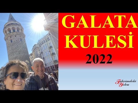 Galata Kulesi - Galata Tower - İstanbul - 2022 - 1080 HD | İstanbul Vlog | Takvimdeki Yolcu