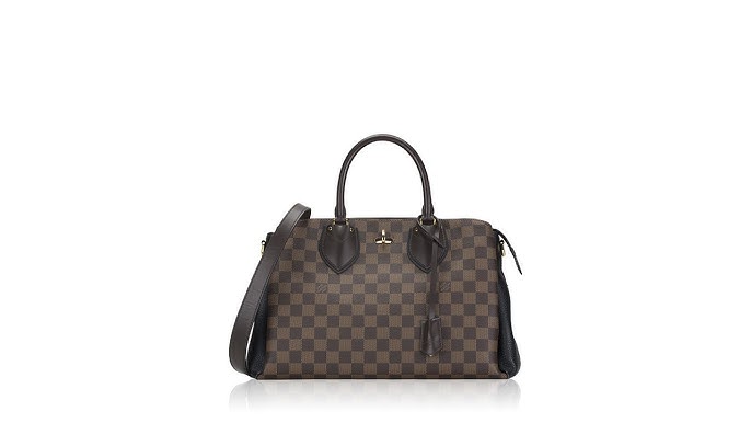 Louis Vuitton Tote Normandy Damier Ebene Ebene/White in Cuir  Taurillon/Canvas/Shearling with Gold-tone - US