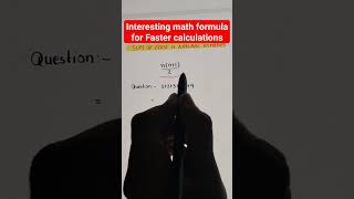 How to find sum of first n natural numbers | Formula | Ayushi teacher youtubeshorts maths