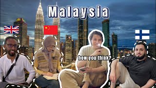 What do British, Finnish and Chinese Muslims think of Malaysia? Compare to their country?【Interview】