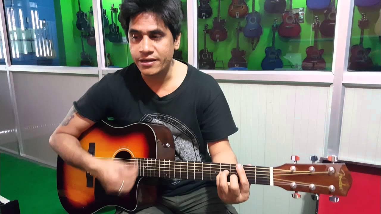 Hua Hai Aaj Pehli Baar Guitar Tabs hua hai aaj pehli baar guitar chords - YouTube
