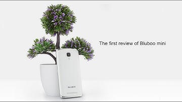 Bluboo Mini Unboxing and Appearance Demo --Bluboo Dual with dual camera will come soon