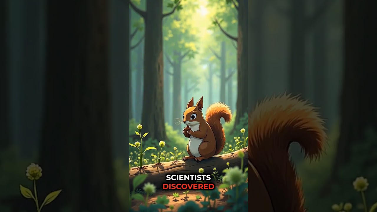 Squirrels: Nature’s Accidental Tree Planters! 🌰🌳