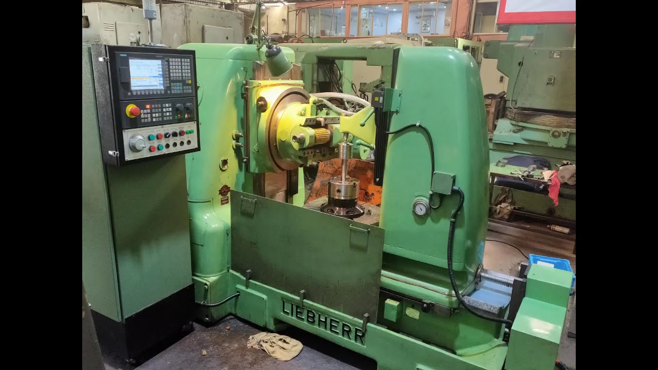 Liebherr L400 CNC Gear Hobber For Sale Rebuilt 2020 YouTube