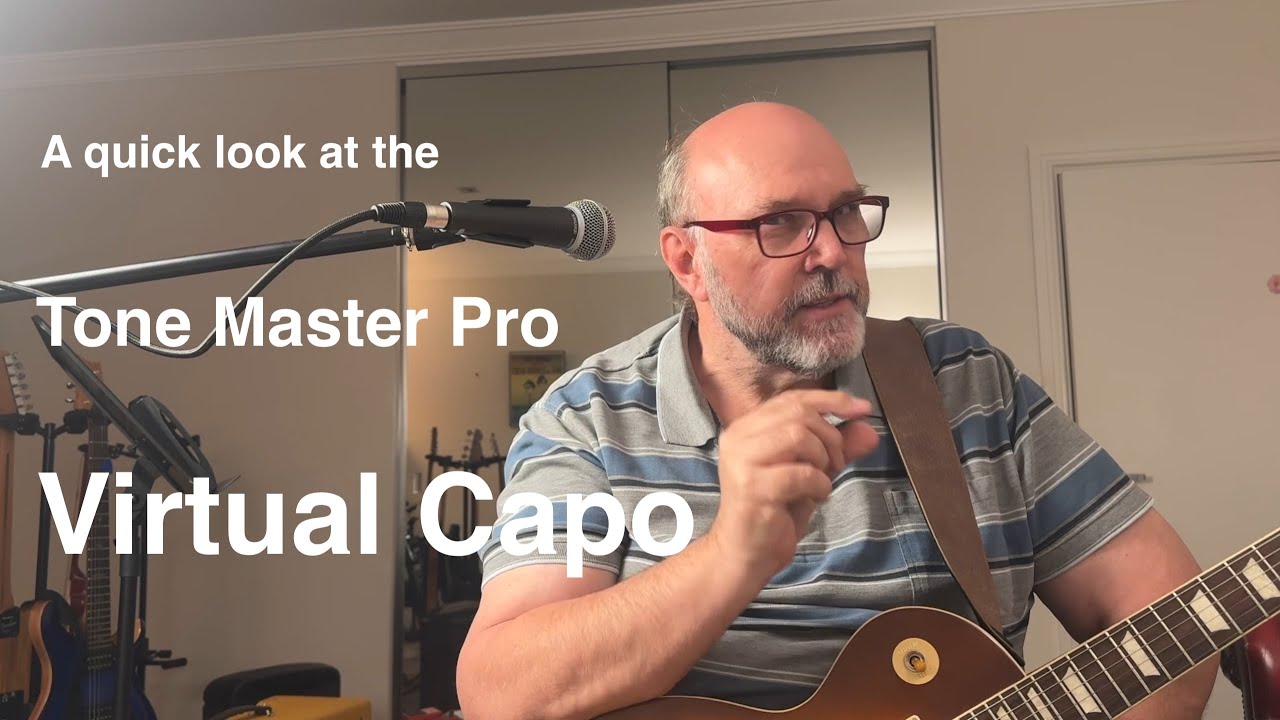 A quick look at the Fender Tone Master Pro Virtual Capo