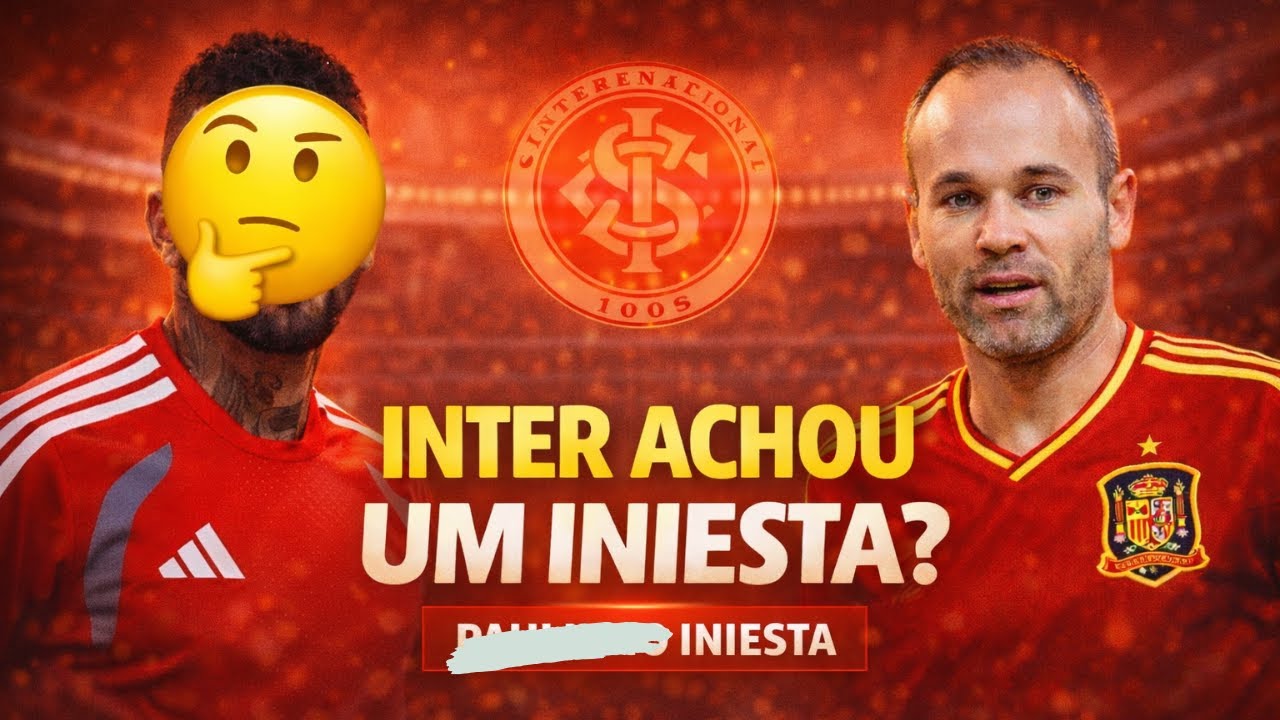 INTER ACHOU UM INIESTA? | Ele pode ser o novo meio-campo do Inter?