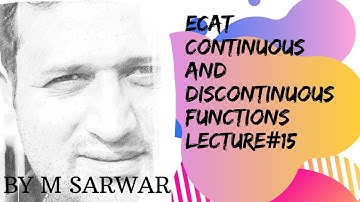 Ecat , continuous and discontinuous functions