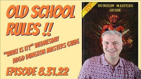 How to Identify:  AD&D Dungeon Masters Guide