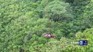 Avid hiker who survived fall from Olomana has a message
