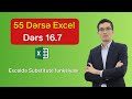 55 dərsə Excel: Dərs 16.7 - Exceldə Substitute funksiyası
