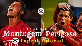 Montagem Perigosa Capcut edit tutorial 📈 | Football edits | 4K quality and CC tutorial 💥
