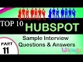 HUBSPOT  top most important interview questions and answers for freshers / experienced online Videos