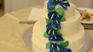 Футаж  HD  Свадебный торт