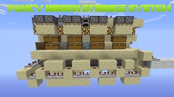 Fancy Hidden Storage System [SUPER COMPACT]