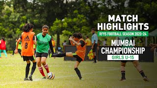 Mumbai Highlights | Udayachal High School vs St. Xaviers High School | RFYS
