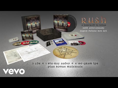 Rush - A Farewell To Kings: 40th Anniversary Deluxe Edition Unboxing Video