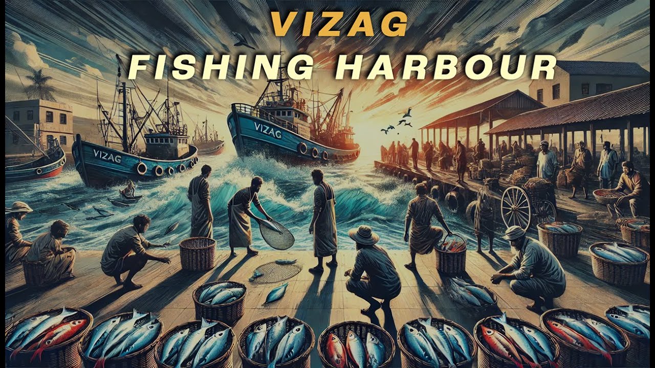 I Found the BEST Fishing Harbor in Vizag