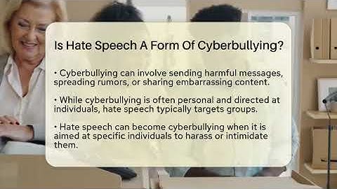 Is Hate Speech A Form Of Cyberbullying? - Everyday-Networking