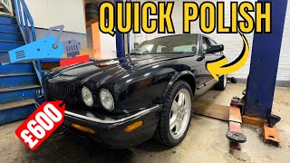 Transforming a £600 Jaguar XJ By Machine Polishing it! by JAYP CARS 812 views 1 month ago 4 minutes, 14 seconds