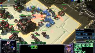 How to micro scvs against 3 hellions