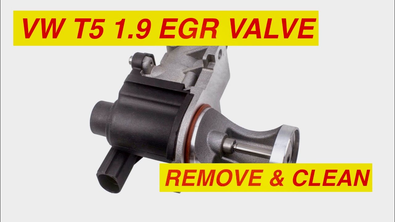 VW / Seat / Audi / Skoda 1.9tdi EGR valve cleaning (without removing) 